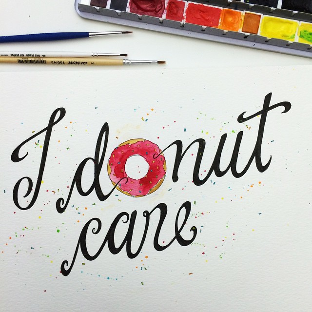 Illustration_Lettering_Donut